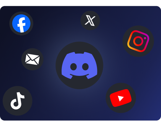Social and community platform icons